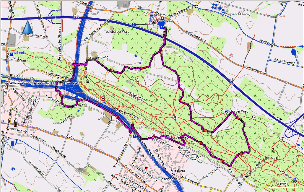 Riesenbeck-Karte